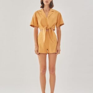 Linen Shorts in Sunset